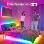 Bande lumineuse LED RGB/IC connectée, WiFi, étanche, rythme musical, 5 à 10 m – Image 2