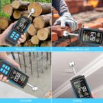 Humidimètre numérique WM710A, non destructif, pour bois, ciment et plâtre, mesure d'humidité – Image 3
