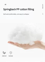 Niche tunnel en peluche pour chat et chien, chaude et respirante – Image 10