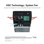 Mini PC AMD Ryzen 7 5700U, BT 5.2, WiFi 6, 16 Go RAM DDR4, 500 Go SSD NVMe, Windows 11 – Image 10