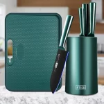 Ensemble de couteaux de cuisine en acier inoxydable 5CR13MOV, 8 pièces, antirouille et résistant à l'usure – Image 6