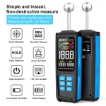 Humidimètre numérique WM710A, non destructif, pour bois, ciment et plâtre, mesure d'humidité – Image 8