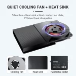 Mini PC Intel Core N5105 Jasper Lake, WiFi 5, BT 4.0, RAM DDR4, SSD M.2 NVMe, Windows 11 – Image 9