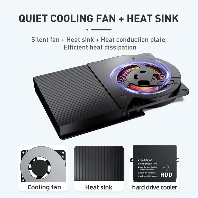 Mini PC Intel Core N5105 Jasper Lake, WiFi 5, BT 4.0, RAM DDR4, SSD M.2 NVMe, Windows 11 – Image 9