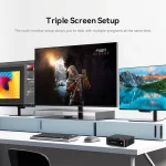 Mini PC AMD Ryzen 7 5700U, BT 5.2, WiFi 6, 16 Go RAM DDR4, 500 Go SSD NVMe, Windows 11 – Image 2