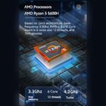 Mini PC AMD Ryzen 5, WiFi 6, BT 5.2, 16 Go RAM DDR4, 512 Go SSD NVMe, Windows 11 – Image 7