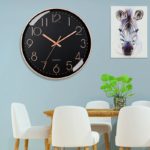 Horloge murale ronde à Quartz, design moderne, diamètre de 20 à 25 cm – Image 6