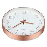 Horloge murale ronde à Quartz, design moderne, diamètre 20 cm – Image 2