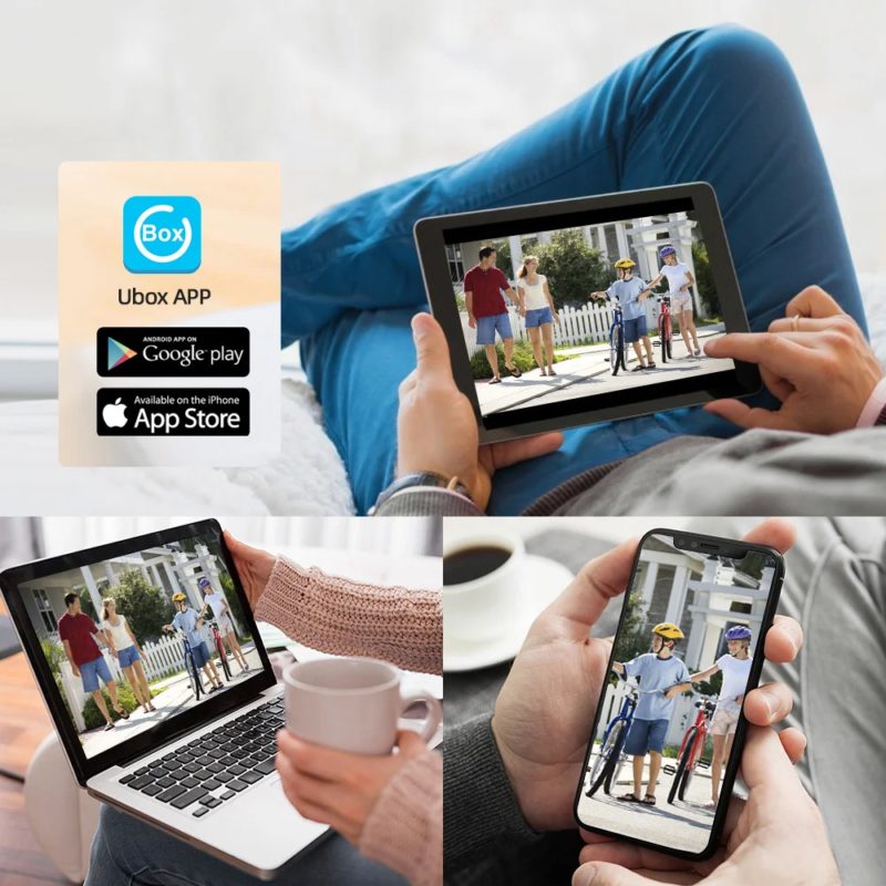 Mini caméra de sécurité 3MP, Wifi, 4G, faible consommation, détection PIR infrarouge, rechargeable – Image 4