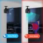 Mini caméra de sécurité 3MP, Wifi, 4G, faible consommation, détection PIR infrarouge, rechargeable – Image 5
