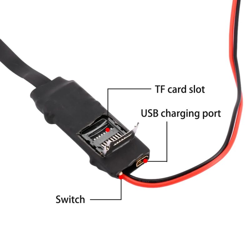 Mini caméra espion, 1080P, détection de mouvement, sécurité à domicile, bouton de chemise, avec télécommande – Image 6