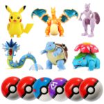 Pack de 6 figurines, Pokemon Ball, échelle 1/12 – Image 4