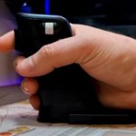 Souris verticale pour jeux de tir sans fil, RAGNOK 2, 2.4G, pour FPS, ergonomique, noire – Image 2