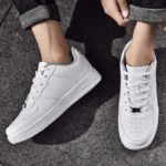 Baskets classiques en cuir PU, chaussures de loisirs, respirantes et confortables – Image 2