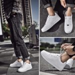 Baskets classiques en cuir PU, chaussures de loisirs, respirantes et confortables – Image 6