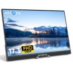 Moniteur portable 17.3″, écran IPS, 1920×1080, USB Type-C, HDMI