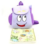 Sac à dos pour enfant, Dora l'exploratrice, dessin animé, avec carte – Image 4