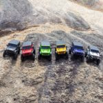 Mini voiture d'escalade RC 2.4GHz, Jeep Wrangler, moteur brossé 4x4, 1/24, 6.5km/h – Image 2