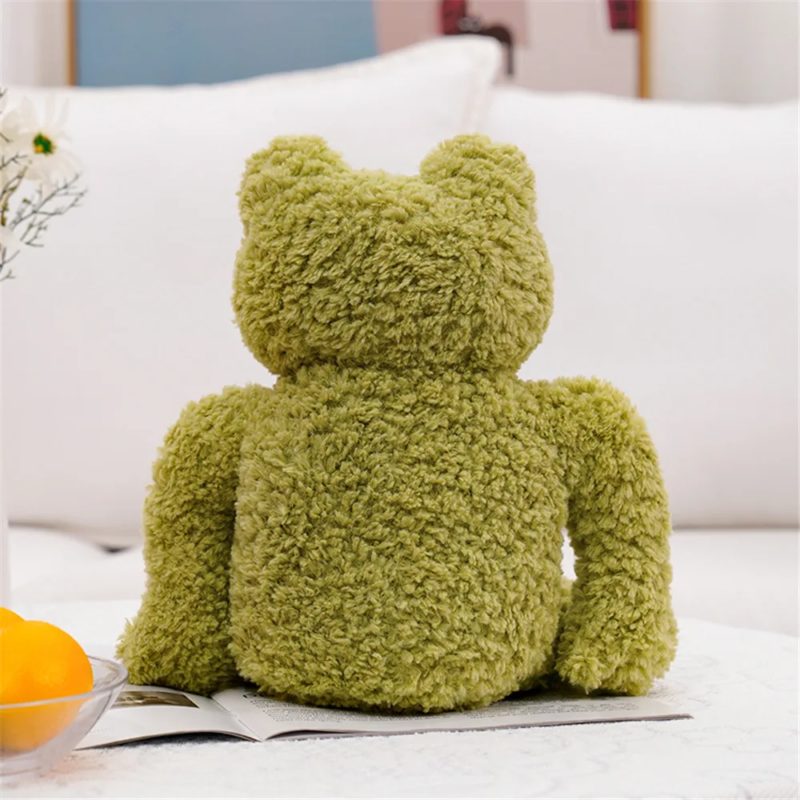 168701-tyiuxl.jpg Peluche de grenouille musclée, douce et amusante, 35 cm – Image 2