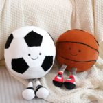 Peluche de ballon de foot et basket, douce et confortable, 28 cm – Image 4