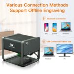 Graveur laser portable, CNC TX Pro 5500mW, marquage de logo, découpe, zone de gravure 85 x 85 mm – Image 5