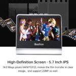 Scanner de diapositives, écran LCD couleur 5", 16 Go de Stockage – Image 5