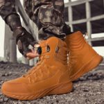 Bottes d'hiver avec bouton rotatif pour homme, isolantes et confortables – Image 7