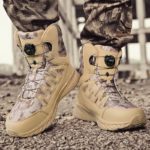 Bottes d'hiver avec bouton rotatif pour homme, isolantes et confortables – Image 4