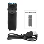 Mini caméra espion, bouton de chemise, 1080P, micro intégré, chargement USB, avec carte Micro SD 32GB – Image 7