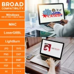 Graveur laser ultra fin 0.01mm, SCULPFUN S9, 5.5W, découpe précise, zone de gravure 410 x 420 mm – Image 14