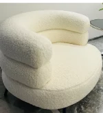 Fauteuil d'appoint, de style minimaliste, élégant et confortable – Image 8