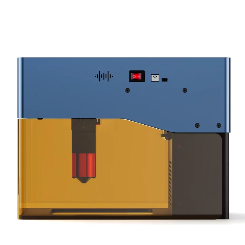 Graveur laser portable, iCube Pro 5W, Bluetooth, filtre à fumée, zone de gravure 130 x 130 mm – Image 9
