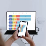 Moniteur portable 16″, écran IPS tactile, Ultrawide, 1920x1200, 16:10, 3ms, Mini HDMI, USB Type-C – Image 2