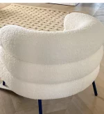 Fauteuil d'appoint, de style minimaliste, élégant et confortable – Image 7