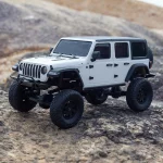 Mini voiture d'escalade RC 2.4GHz, Jeep Wrangler, moteur brossé 4x4, 1/24, 6.5km/h – Image 4