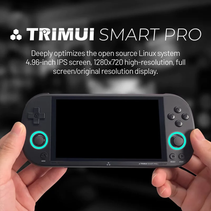 Console de jeux d'arcade portable, TRIMUI Smart Pro 256 GB, écran IPS 4.96", système Linux – Image 2
