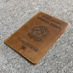Etuis pour passeport italien en cuir, porte-passeport de voyage – Image 4