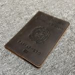 Etuis pour passeport italien en cuir, porte-passeport de voyage – Image 6