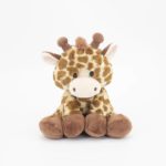 Peluche de bébé girafe, douce et mignonne, 21.5 cm