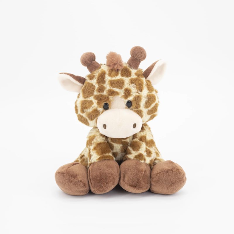 Peluche de bébé girafe, douce et mignonne, 21.5 cm