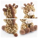 Peluche de bébé girafe, douce et mignonne, 21.5 cm – Image 6