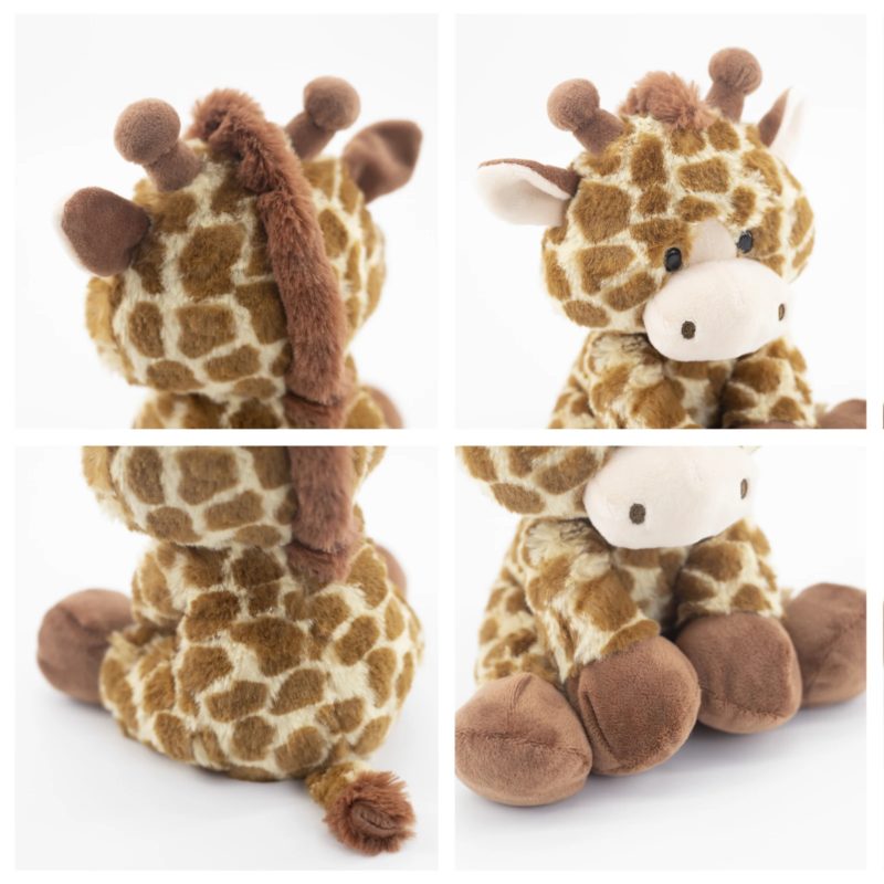 Peluche de bébé girafe, douce et mignonne, 21.5 cm – Image 6