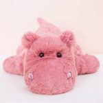 Peluche d'animaux, lion, éléphant, hippopotame, 45 cm – Image 3