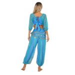 Costume de danse orientale, paillettes brillantes, élastique, taille unique – Image 3