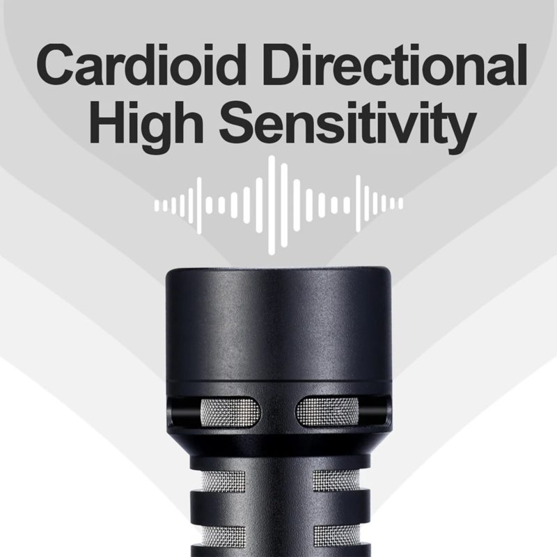 171049-mcqxk7.jpg Microphone universel, kit pour enregistrement vidéo sur caméra, pour DSLR, Android, iPhone, GoPro – Image 4