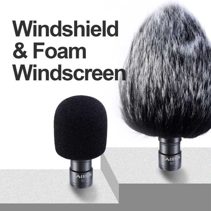 171049-miyxps.jpg Microphone universel, kit pour enregistrement vidéo sur caméra, pour DSLR, Android, iPhone, GoPro – Image 6