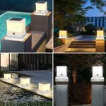 Lampe solaire pour poteau d'extérieur, étanche IP65, 2000mAh, lanterne de jardin – Image 7