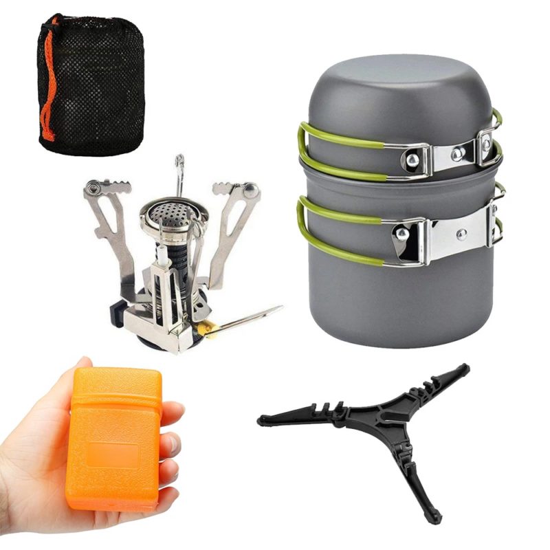 171200-5gm9xh.jpg Ensemble de réchaud à gaz 3000 W, casseroles de camping et support de sécurité – Image 4