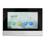 Système de sonnette vidéophone, station à écran tactile 7", PoE standard, Wifi, DS-KH6320-WTE1, DS-KV6113-WPE1(C) – Image 2