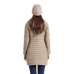 Doudoune longue rembourrée, à capuche, ultralégère, avec sac de rangement – Image 2